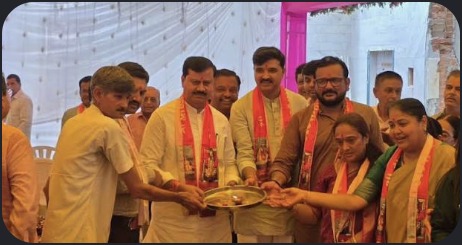 Hardik Tamaliya at felicitation event